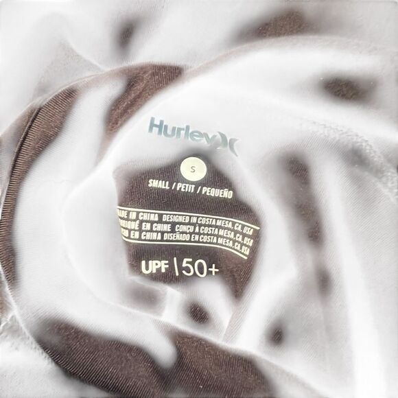 NWT! Hurley black rash guard. Size small - Picture 2 of 7